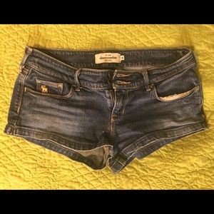 Abercrombie jean shorts sz16